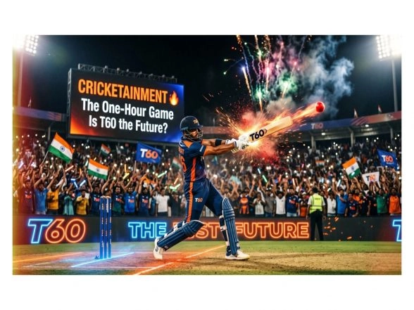 Business News | Cricketainment and the One-Hour Game: Could T60 Be Cricket's Next Fast Lane?