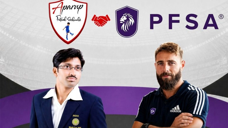Business News | Aparup Futsal Schools Partners with Professional Football Scouts Association to Launch Free Level 1 Football Scouting Course for India