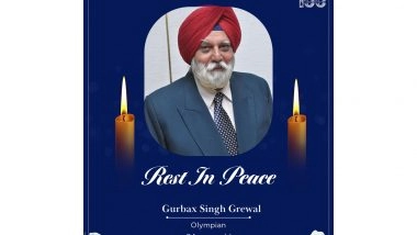 Sports News | 1984 Olympic Bronze Medallist Gurbax Singh Grewal Dies at 84