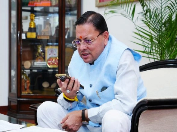 India News | Uttarakhand CM Dhami Interacts with State Board Toppers; Applauds High School Success