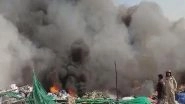 India News | Fire Breaks out in Majlis Park Forest Area in Delhi