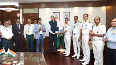 India News | DRDO, Indian Navy Achieve Milestone in Hydrodynamic Testing for Frontline Warship Project