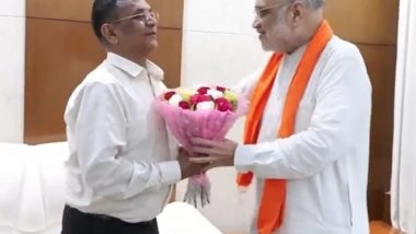 India News | Amit Shah Congratulates Prof Gobardhan Das on NITI Aayog Appointment