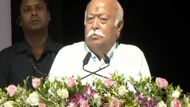 India News | Power of 'Triveni': RSS Chief Mohan Bhagwat Emphasises Devotion as Compass for Knowledge, Action