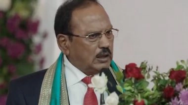 World News | UAE President, NSA Ajit Doval Hold Talks on Regional Stability in Abu Dhabi