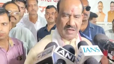India News | Om Birla Lays Foundation for Projects in Rajasthan's Sangod; Assures Water to Every Household