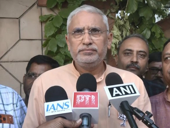 India News | BJP's Jagdish Vishwakarma Votes in Ahmedabad, Urges High Turnout in Gujarat Local Polls