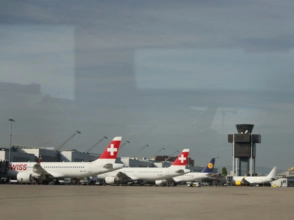 World News | Swiss Airplane Catches Fire During Takeoff, Delhi Airport Declares Emergency; 4 Injured Say Sources