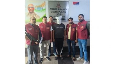 India News | Delhi Police Arrest Nandu Gang Associate in Dwarka; Live Cartridges, Single-shot Pistol Recovered