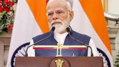 India News | PM Modi Highlights Wind Energy Milestone, Says India Crosses 56 GW Capacity in Mann Ki Baat