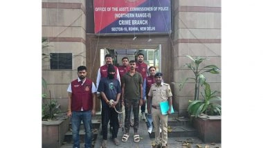 India News | Interstate Robbery Accused in Rs 12.8 Lakh Bihar Loot Arrested in Delhi by Crime Branch