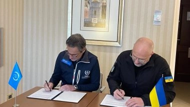 World News | IAEA Signs Deal with Ukraine on Energy Reconstruction on Chornobyl Anniversary