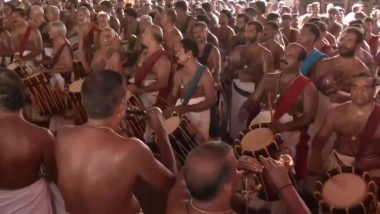 India News | Keralam: Thrissur Pooram Begins at Vadakkunnathan Temple, Security in Full-swing