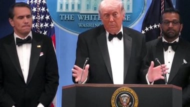 World News | 'Religious Thing': Trump Claims 'anti-Christian' Bias Behind White House Correspondents' Dinner Shooting