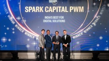 Business News | Spark Capital PWM Claims Three Global WealthTech Awards, Cementing Its Position as India's Technology-Forward Wealth Manager