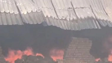 India News | UP: Fire Breaks out in Hapur Slum, No Casualties Reported