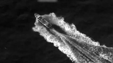 World News | 3 Killed in Strike on Alleged Drug-trafficking Vessel in Pacific Ocean, Says US Military