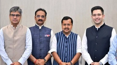 India News | Rajya Sabha Chairman Approves Merger of Raghav Chadha, 6 MPs in BJP; AAP Reduced to 3 Members