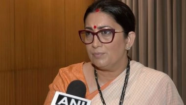 India News | BJP's Smriti Irani Attacks TMC, Calls Corruption and Law-and-order Issues 'Trinamool Culture'