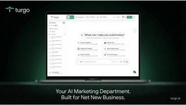 Business News | Turgo Launches V2 Autonomous Marketing Platform to Automate Net New Business Acquisition
