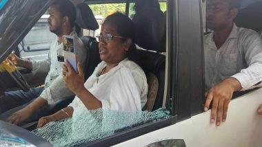 India News | West Bengal Polls: TMC MP Mitali Bag's Convoy Allegedly Attacked in Arambagh