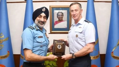 World News | Commander of US Pacific Air Forces Visits India to Strengthen Bilateral Defence Cooperation