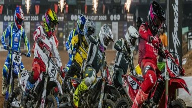 Sports News | Indian Supercross Racing League Opens Global Rider Registrations for Season Three Auction