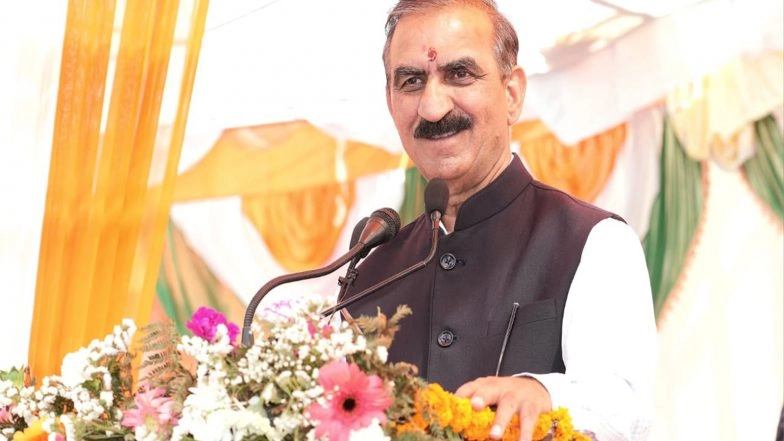 India News | New School Building in Chiyog to Be Built with Rs. 5.5 Crore, Rs.16 Crore Allocated for 66 KV Substation: CM Sukvinder Sukhu