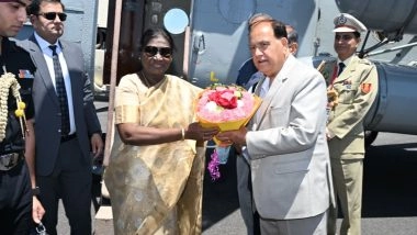 India News | President Murmu Arrives in Shimla for Five-day Visit