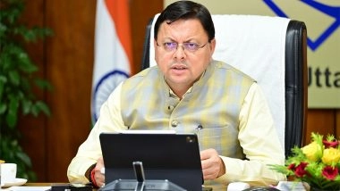 India News | Uttarakhand CM Meets Chairman of Land Ports Authority of India