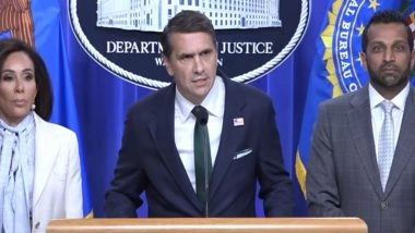 World News | US DoJ Files 3 Federal Charges Against Cole Allen in White House Dinner Shooting Case, More Counts Likely