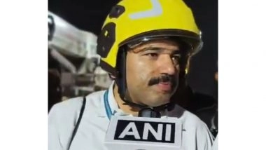 India News | Dramatic Rescue in Pimpri-Chinchwad: Fire Brigade Brings Down 'drunk' Man from High-tension Transmission Tower