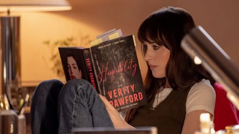 Entertainment News | Dakota Johnson Uncovers Dark Secrets in 'Verity' Trailer Opposite Anne Hathaway