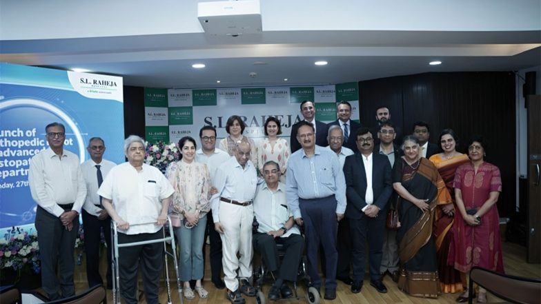 Business News | S.L. Raheja Hospital Mumbai Announces the Launch of Enhanced Diagnostics and Orthorobo Care to Mark 45 Years of Clinical Excellence