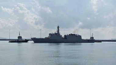 India News | INS Sunayna Reaches Singapore Under IOS SAGAR Mission, Strengthens India-Singapore Maritime Ties