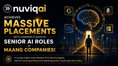 Business News | NuviqAI's Placement Engine Is Quietly Sending India's Engineers Into the World's Best AI Teams