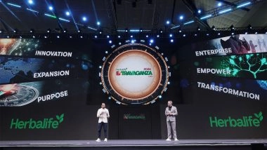 Business News | Herbalife Global Leadership Visits India, Reinforces Growth Strategy with Innovation Push