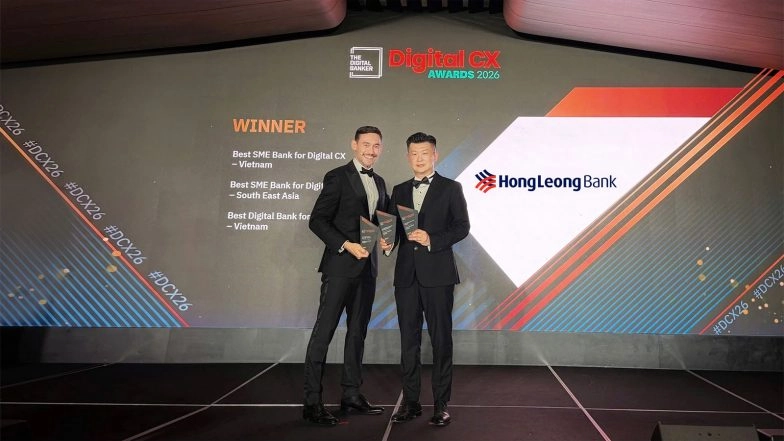 Business News | Hong Leong Bank Vietnam Named Best SME Bank for Customer Experience in Southeast Asia and Vietnam