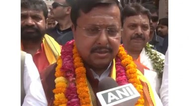 India News | BJP National President Nitin Nabin Offers Prayers at Kashi Vishwanath Temple in Varanasi