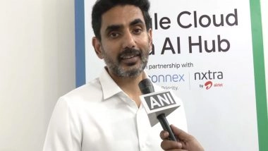 Business News | Google-backed AI Hub in Vizag to Create Nearly 2 Lakh Jobs: Nara Lokesh