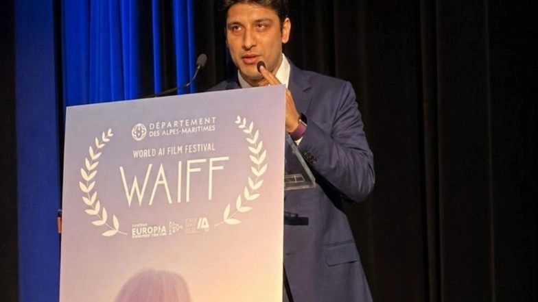 Business News | Javishth Chabria Delivers Keynote at Cannes' World AI Film Festival, Showcases Simulation-First Filmmaking