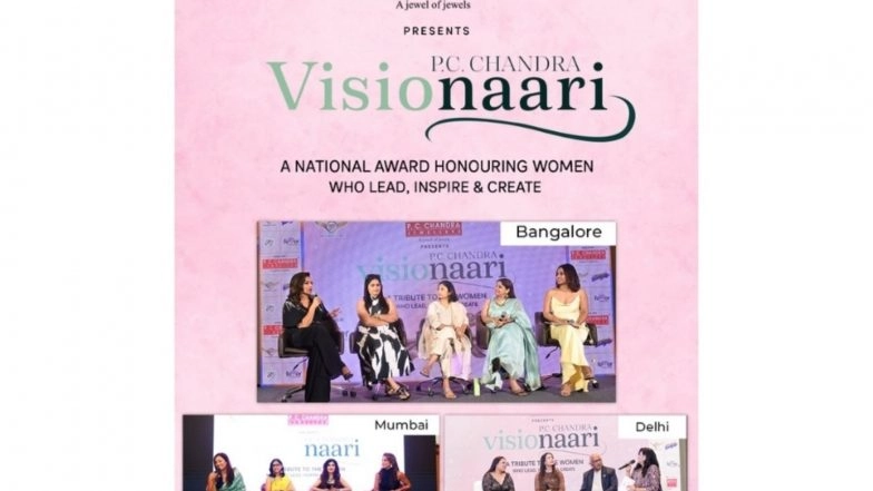 Business News | P.C. Chandra Jewellers Presents Visionaari Awards, a Tribute to the Women Who Lead, Inspire and Create