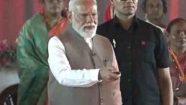 भारत बातम्या | वाराणसीतील महिला संमेलनात पंतप्रधान मोदींनी 6,350 कोटी रुपयांच्या प्रकल्पांचे अनावरण केले