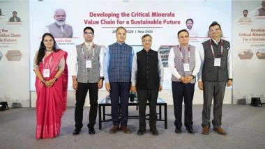 Business News | Govt Organizes Consultative Workshop on Developing Critical Minerals Value Chain for a Sustainable Future