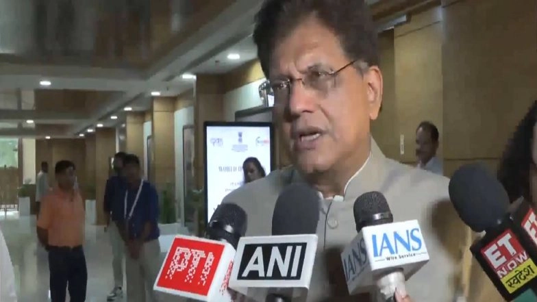 Business News | Commerce Minister Goyal Waives IP Registration Fees for Sports Sector for 3 Years, Announces Special Drive