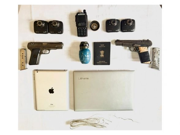 India News | Patiala Police Bust ISI-backed Terror Module, Arrest Four, Recover Explosives, Arms