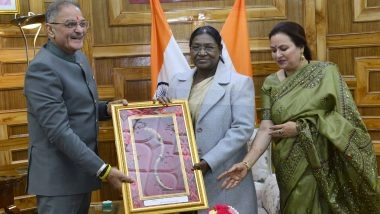 India News | Himachal Pradesh: State Banquet Hosted in Honour of President Droupadi Murmu at Lok Bhavan in Shimla