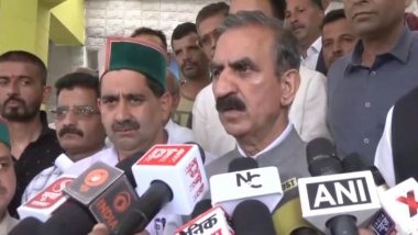 India News | Youth and Relief: CM Sukhu Sets Strategy for Himachal Local Body Polls