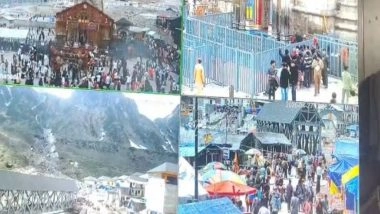 India News | Kedarnath Yatra: Rudraprayag Admin Deploys More Than 90 Cameras, 24/7 Control Rooms for Pilgrim Safety