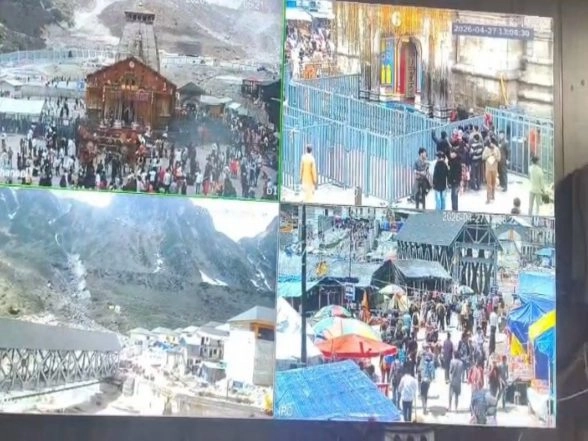 India News | Kedarnath Yatra: Rudraprayag Admin Deploys More Than 90 Cameras, 24/7 Control Rooms for Pilgrim Safety